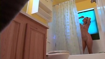 spy hidden cam hidden cam shower shaved bathroom cute