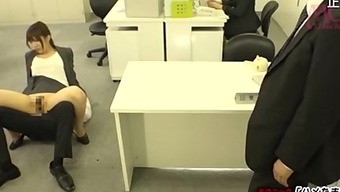 sex toy glasses handjob japanese office pantyhose toy blowjob couple