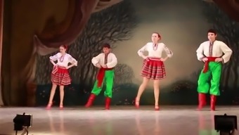 high definition pantyhose russian dance