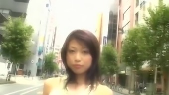 horny handjob japanese outdoor whore blowjob creampie