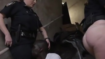 interracial high definition police female ejaculation blowjob