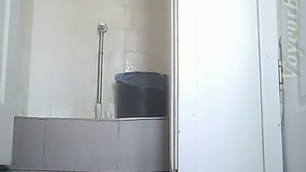 white lady jeans hidden cam hidden chubby cam mature voyeur pissing toilet public