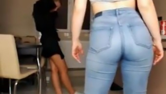 sweet lingerie jeans brown lesbian web cam blonde spanking brunette ass