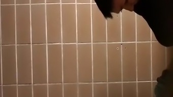tight pee jeans hairy shower pissing