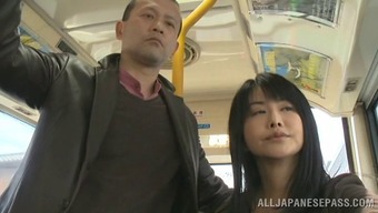 rubbing milf fucking hardcore handjob bus japanese public pussy reality cougar asian