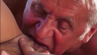 old man grandpa kiss fucking high definition mature teen (18+) pussy