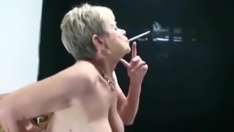 smoking grandma fucking mature