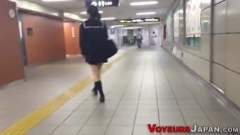 rubbing masturbation high definition japanese voyeur teen (18+) uniform asian