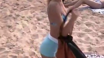 sweet spy nude naked candid voyeur teen (18+) public beach