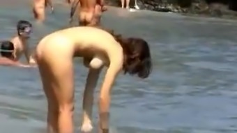 nude naked teen (18+) beach