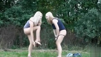 pee panties outdoor pissing pussy beautiful shaved blonde czech