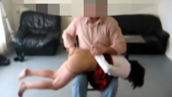 french teen (18+) spanking