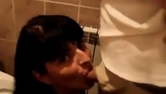 oral cum brown swallow toilet pov public russian wife blowjob brunette cum swallowing amateur