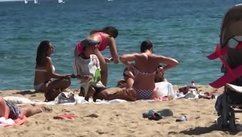 massage high definition hidden voyeur outdoor teen (18+) beach bikini