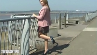 tease legs foot fetish high definition heels stockings teen (18+) fetish blonde