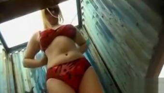 lady nude naked changing room mature voyeur beach bikini compilation