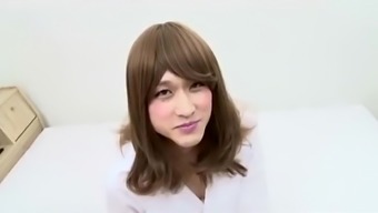 slut fucking horny japanese transsexual shemale