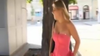 outdoor pissing public blonde amateur