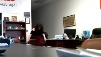 milf masturbation office stockings voyeur upskirt business woman