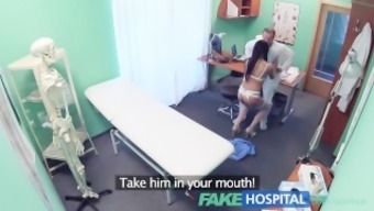 nurse fucking hardcore pornstar reality brunette creampie czech doctor