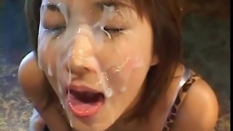 face fucked face group japanese orgy bukkake cumshot facial