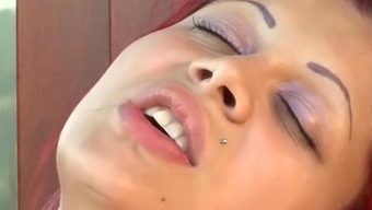 tease milf fucking masturbation face fucked busty redhead outdoor pregnant
