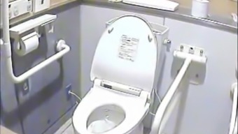 lady masturbation finger cam mature japanese voyeur toilet asian