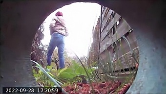 spy grandma hidden cam hidden cam voyeur outdoor pissing toilet
