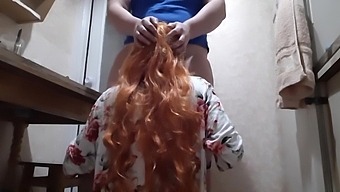 kitchen girlfriend fucking caught lesbian redhead big natural tits voyeur upskirt big tits amateur