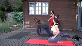 yoga wet swapping penis foursome cock big natural tits big ass whore wife big cock big tits ass couple