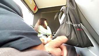 penis oral jerking masturbation cock bus brown voyeur teen (18+) pov public russian blowjob brunette amateur