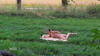 nude naked masturbation flashing caught outdoor public bath solo cute exhibitionists
