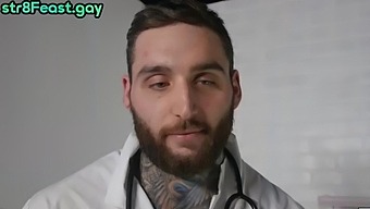 gay fucking tattoo uniform anal asian doctor