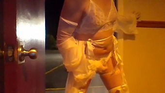 lingerie gay masturbation flashing crossdresser caught panties public amateur exhibitionists
