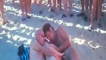 nude naked fucking hardcore group club orgy swinger party public beach wife